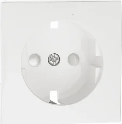 Centro para Tomada Schuko com Obturador Branco EFAPEL 90632 TBR Série Logus 90
