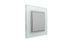 Comutador de Escada Cristal/Alumina, Logus 90 Crystal - Kit Completo