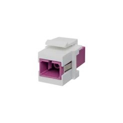 Conector keystone para fibra ótica violeta SCOM4EV JUNG SCOM4EV