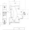 Disjuntor rx3 uniploar 16A 4.5ka Lexic legrand 419664