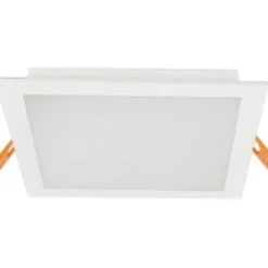 Downlight Quadrado Led 150MM 12W 1200Lm 2700K, 4000K E 6500K BRANCO