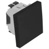 Efapel - Inversor de grupo de 2 módulos em preto mate - Série Quadro 45 -45051 SPM