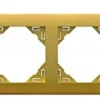 Espelho Duplo EFAPEL - Dourado - Série Logus 90- 90920 TDU