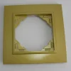 Espelho Duplo EFAPEL 90920 TUU - Dourado/Dourado - Série Logus 90 Animato