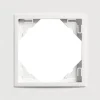 Espelho simples branco EFAPEL 90910 TBB - Branco/Branco - Série Logus 90 Animato