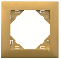 Espelho Simples EFAPEL - Dourado - Série Logus 90- 90910 TDU