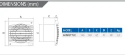 Extractor wc elicent ministyle branco