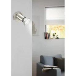 Foco de Parede e Teto com Cabeça Direcional BUZZ-LED EGLO 92595