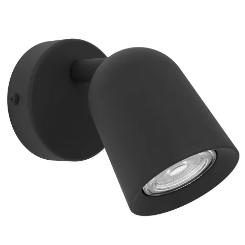 Foco de parede preto CAMALDOLI 901952 - Eglo