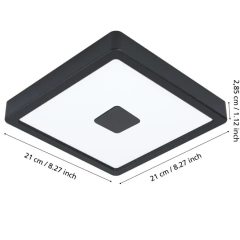 Foco de superfície LED com design minimalista IPHIAS 2 EGLO 900283