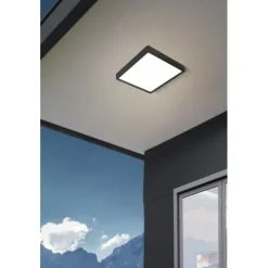 Foco de Superfície LED Preto com Proteção IP44 ARGOLIS 2 EGLO 900281