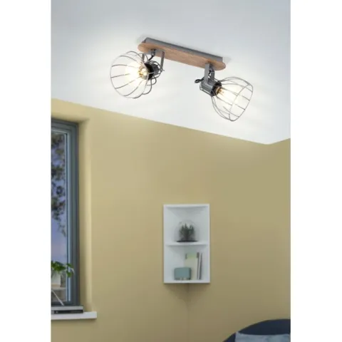 Foco de Teto com Design Alongado e Projetores Ajustáveis SAMBATELLO EGLO 98135