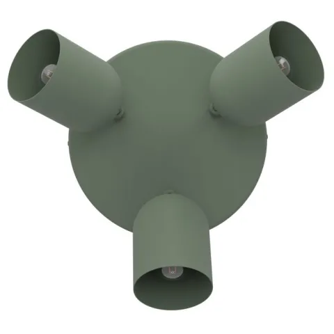 Foco de Teto com 3 Lâmpadas Verde Lodão TILSTON EGLO 44134