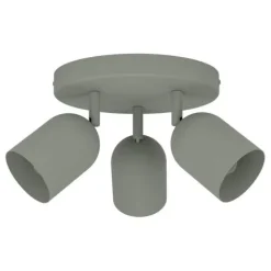 Foco de Teto com 3 Lâmpadas Verde Lodão TILSTON EGLO 44134