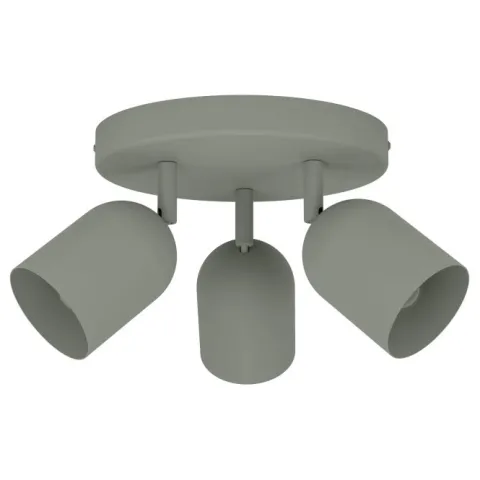Foco de Teto com 3 Lâmpadas Verde Lodão TILSTON EGLO 44134