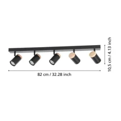 Foco de Teto LED Ajustável CARTAGENA EGLO 39649