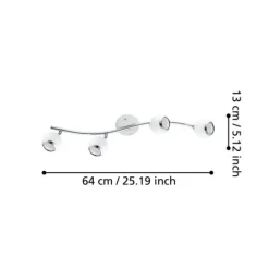 Foco de Teto LED BIMEDA EGLO 31004