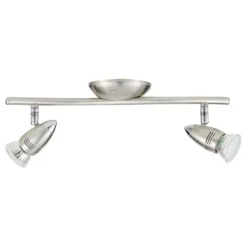 Foco LED de Parede e Teto Ajustável Níquel Fosco e Cromado MAGNUM-LED EGLO 92642