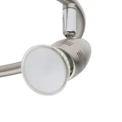 Foco LED de Parede e Teto Ajustável Níquel Fosco e Cromado MAGNUM-LED EGLO 92643