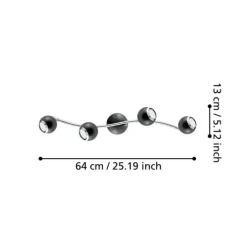 Foco LED de Parede e Teto BIMEDA EGLO 31008