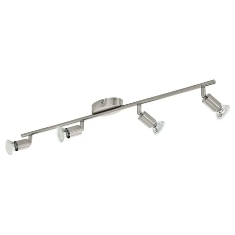 Foco LED de Parede e Teto com 4 Cabeças Ajustáveis BUZZ-LED EGLO 92598