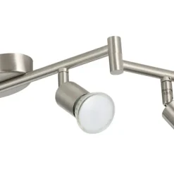 Foco LED de Parede e Teto com 6 Cabeças Ajustáveis BUZZ-LED EGLO 92599