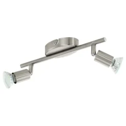 Foco LED de Parede e Teto com Duas Cabeças Ajustáveis BUZZ-LED EGLO 92596