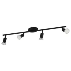 Foco LED de Parede e Teto com 4 Projetores Ajustáveis BUZZ-LED EGLO 32432