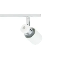 Foco LED de Teto com Estrutura Metálica Branca e Cromada DAVIDA EGLO 92086