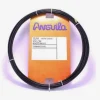 Guia nylon maciço 4mm 25mts preto