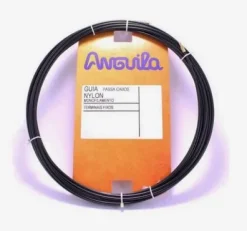 Guia nylon maciço 4mm 25mts preto