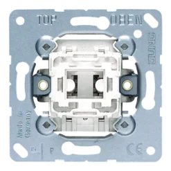 Interruptor Bipolar 10 AX 250 V~ sem Garras 502EU JUNG 502EU