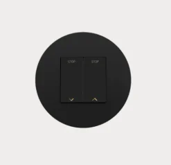 Interruptor de Estores/Inversor de Persiana Siza Vieira - preto mate - Kit Completo