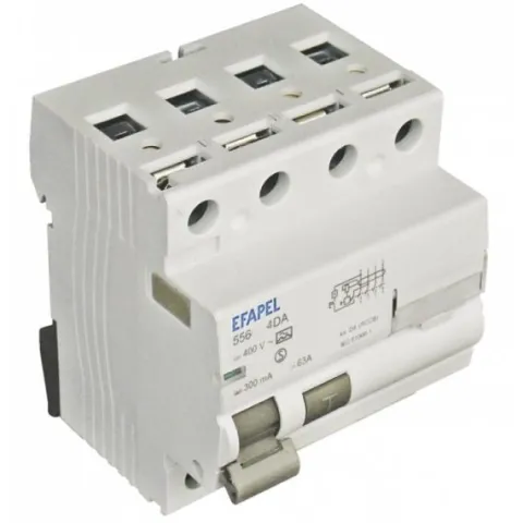 Interruptor Diferencial Efapel 63A 30ma 400V AC 4 Mód