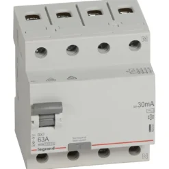 Interruptor diferencial 4p 63a 30ma ac legrand 402064