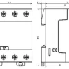Interruptor diferencial 4P 40A 300mA AC legrand 402071