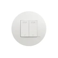Interruptor/Inversor de Persiana Siza Vieira - branco mate - Kit Completo
