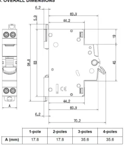 Interruptor seccionador 1P 20A legrand 406401