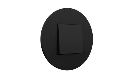 Interruptor Siza Vieira - preto mate - Kit Completo