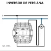 Inversor De Persiana Estanque IP65 Efapel 48290CCZ