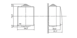 Inversor De Persiana Estanque IP65 Efapel 48290CCZ
