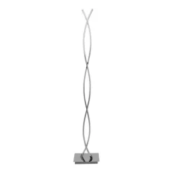LASANA 2 Candeeiro de Pé LED EGLO - Cromado e Branco Quente