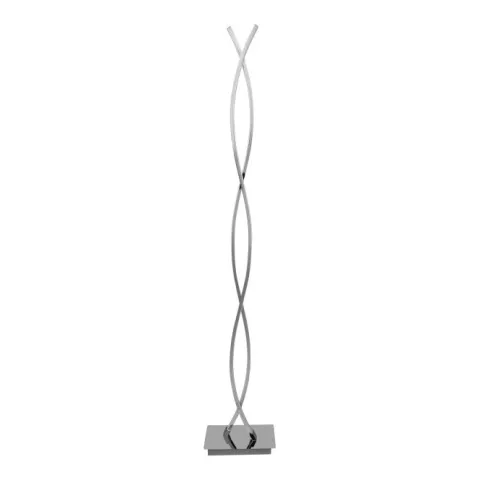 LASANA 2 Candeeiro de Pé LED EGLO - Cromado e Branco Quente