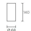 LEDS C4 Projector PIPE 15-0073-05-23