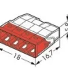 Ligador Wago 4X2,5mm (100un) 2273-204