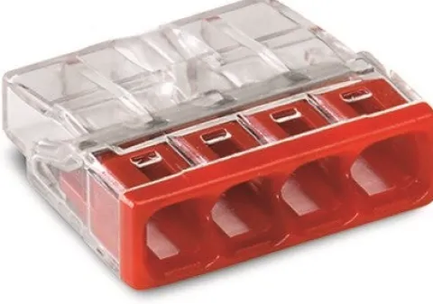 Ligador Wago 4X2,5mm (100un) 2273-204