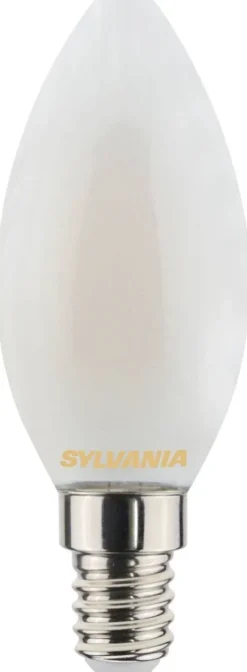 Lâmpada Led chama toledo retro Sylvania candle satin e14 4.5W 470 lm 2700K