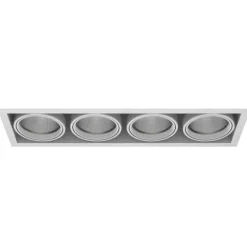 Luminária de Encastrar com Aba de Remate Tromilux 1007.400.8XX Aço Inoxidável