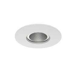 Luminária de Encastrar com Aba de Remate Orientável Tromilux 1009.100.1XX Branco
