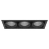 Luminária de Encastrar com Aba de Remate Tromilux 1007.300.9XX Preto